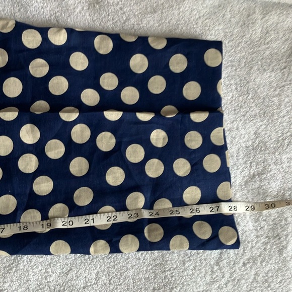 J. Crew Harbor pant in dot linen - Picture 7 of 9